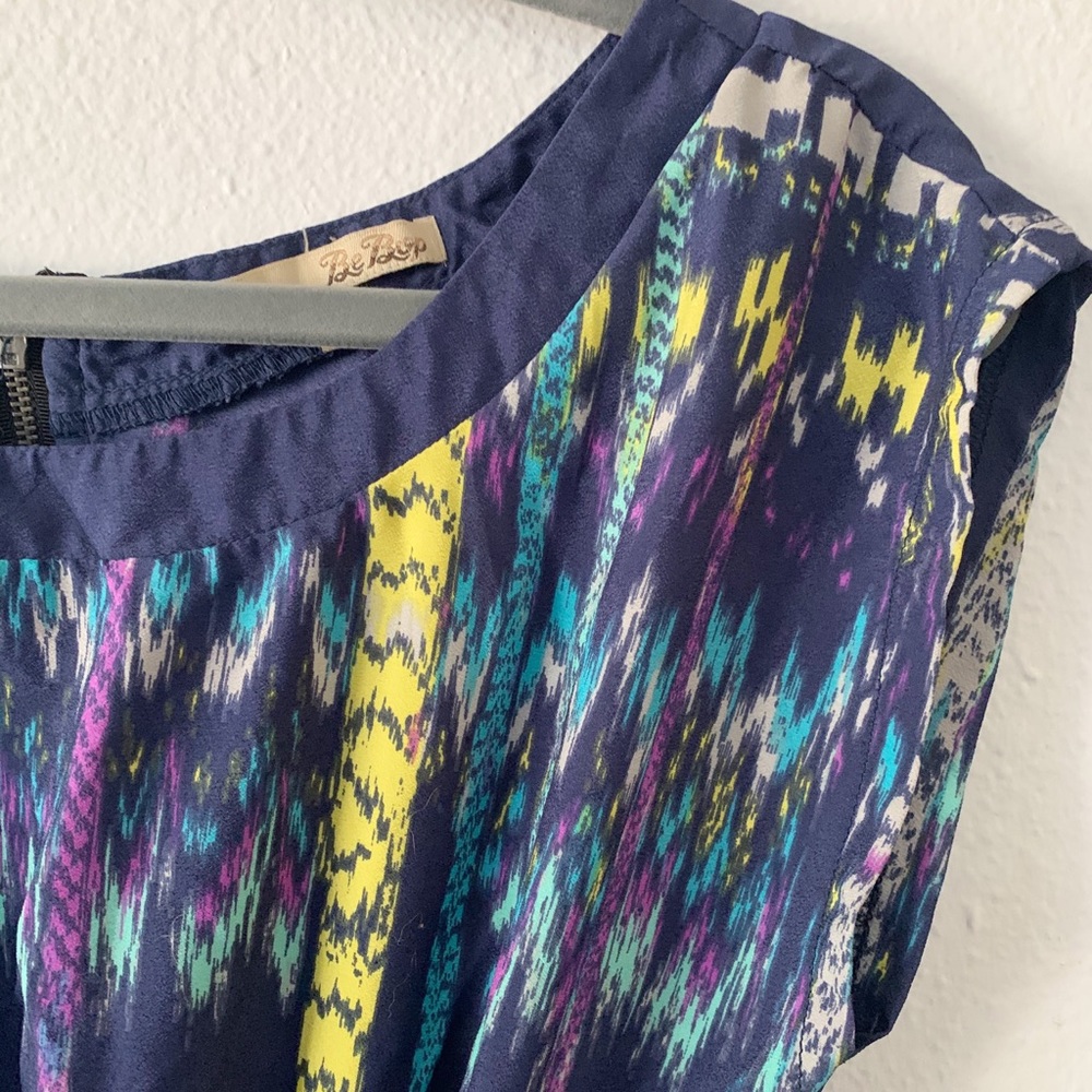 Women’s BeBop Print Dress M Super Lightweight - Picture 2 of 4